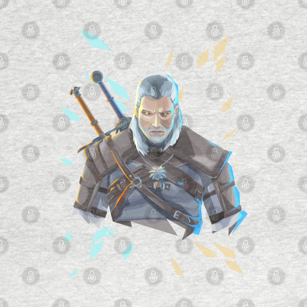 Geralt Of Rivia by dbcreations25